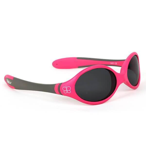 BBLUV Solar: Baby Polarized and Reversible Sunglasses Pink