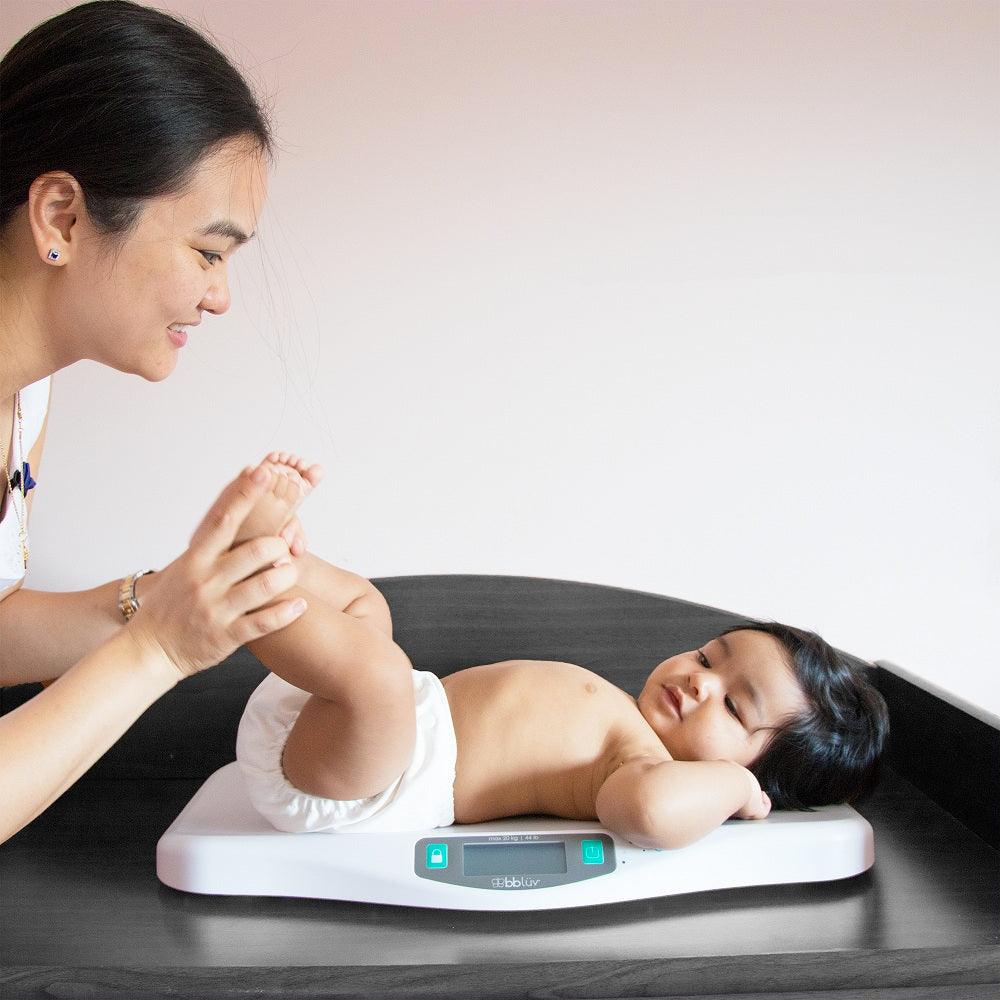 Kilo: Digital Scale For Baby, Accurate, Precise, Up to Infant Up to 44lb - bbluv