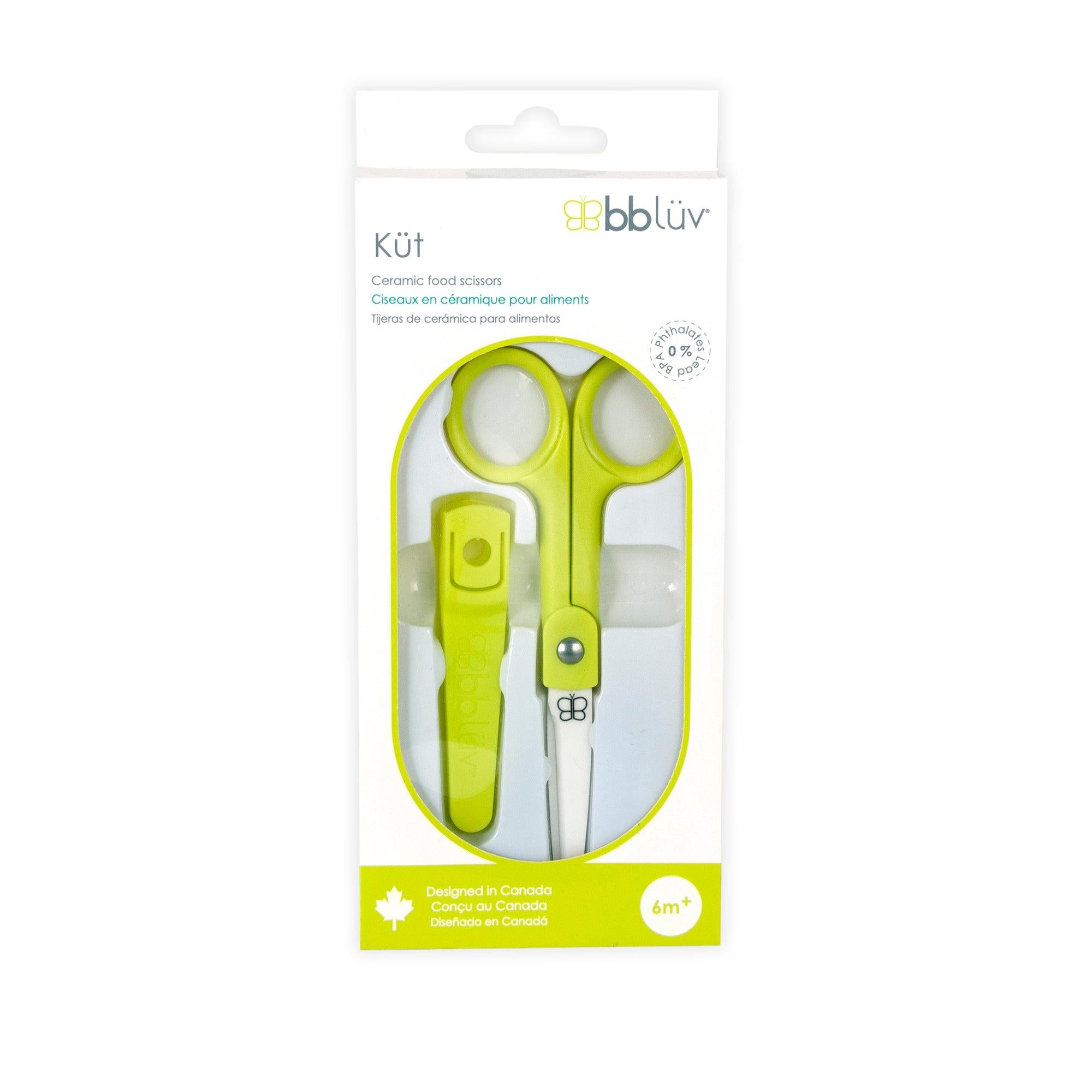 BBLUV Kut: Ceramic Food Scissors to Facilitate Your Life in the Kitchen, BABY FOOD PROCESSER 