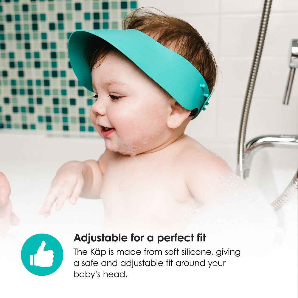 bbluv Kap: The Silicone Baby Shampoo Cap for Eyes & Ears Protection