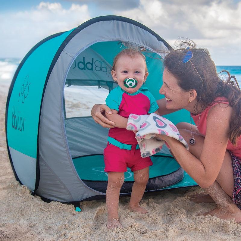 Sunkito: Kids Pop up Play Tent, Beach Tent Shade, Sun Shelter Canopy For Baby, Instant Easy Up Teepee - bbluv - bbluv in Australia