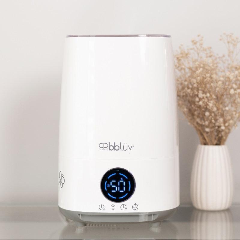 Umidö: Humidifier & AirPurifier 4-in-1, 4L Capacity Ultrasonic Cool Mist Aroma Essential Oil Diffuser - bbluv