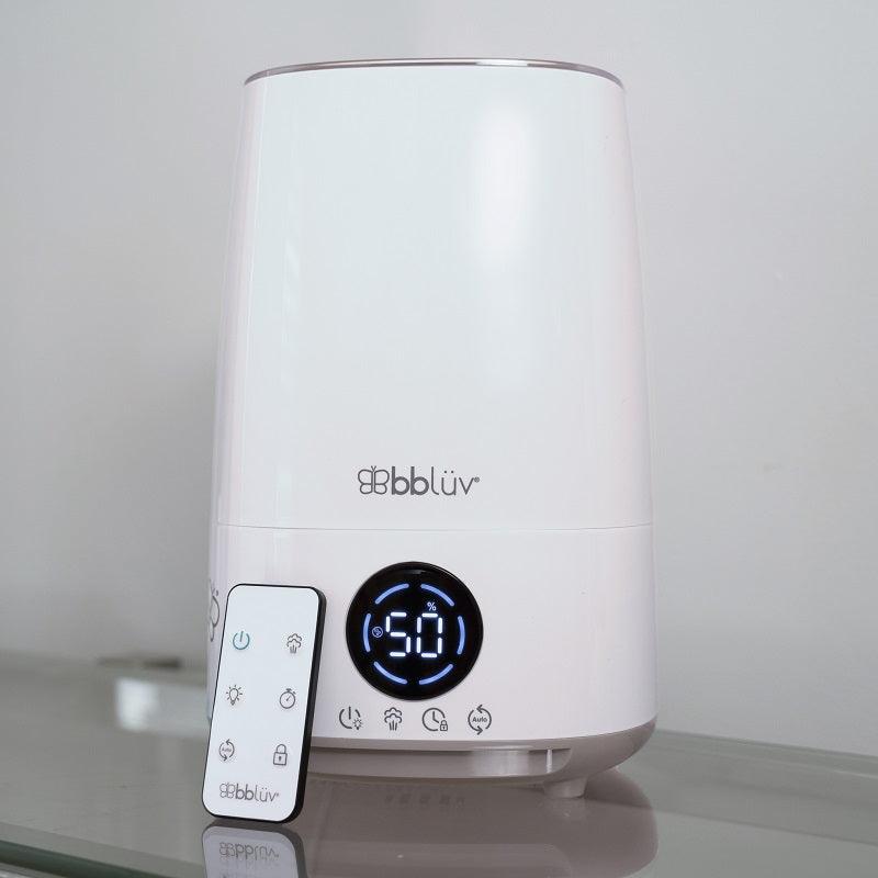 Umidö: Humidifier & AirPurifier 4-in-1, 4L Capacity Ultrasonic Cool Mist Aroma Essential Oil Diffuser - bbluv