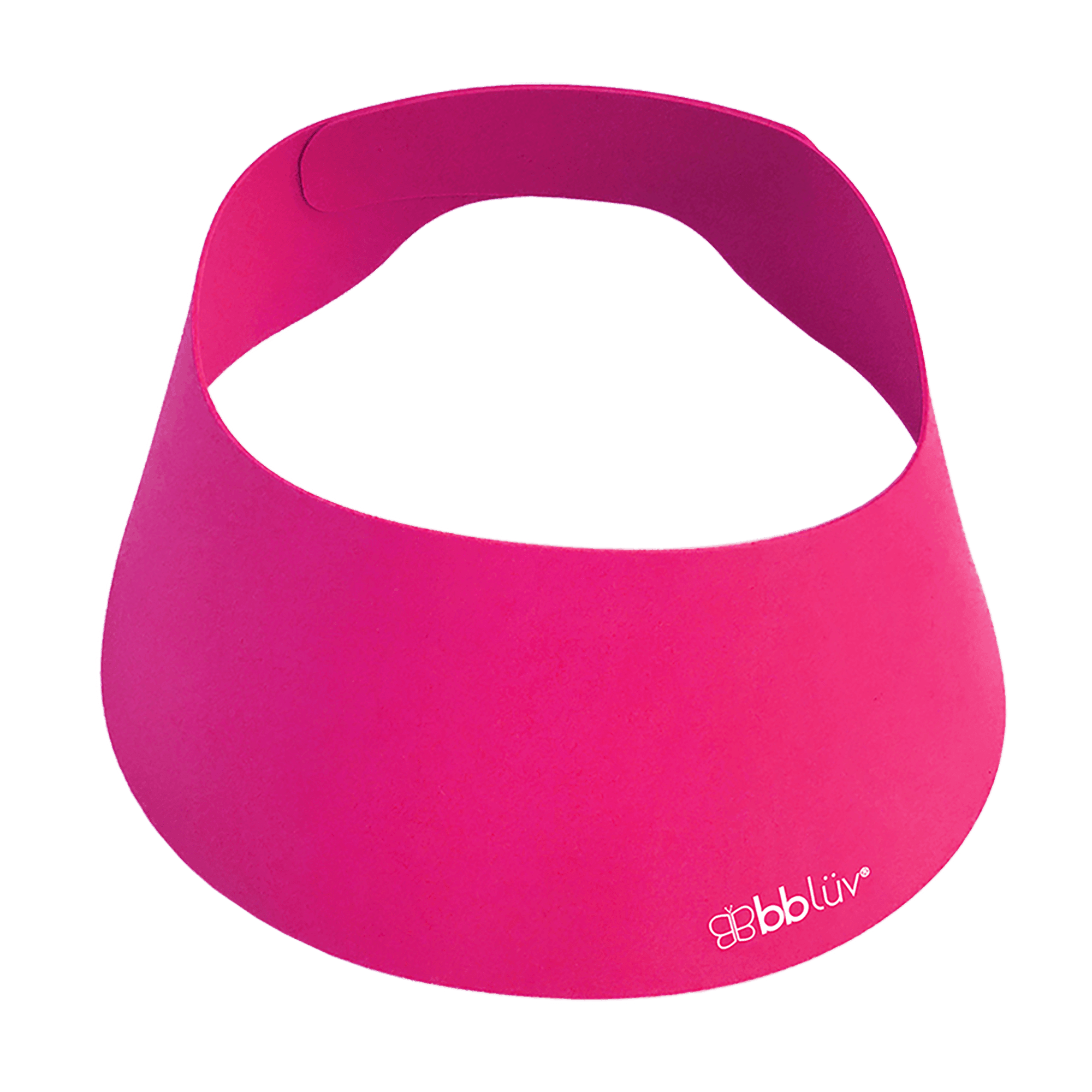 bbluv Kap: The Silicone Baby Shampoo Cap for Eyes & Ears Protection pink