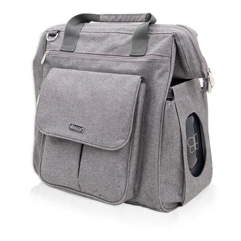 Metro: Diaper Bag Backpack (Convertible) Large Capacity Nappy Bag For Any Situation - bbluv