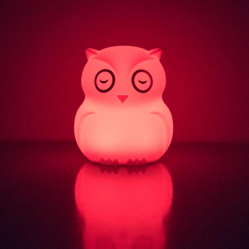 bbluv Hibu: The Portable Baby Night Light, Silicon Soft Bedside Lamp color changing remote control